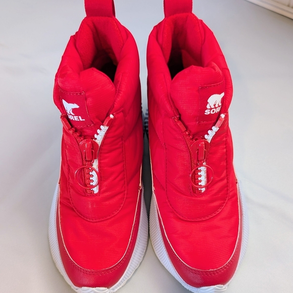 Sorel Women's Out 'N About Puffy Zip Waterproof Boot - Picture 4 of 7